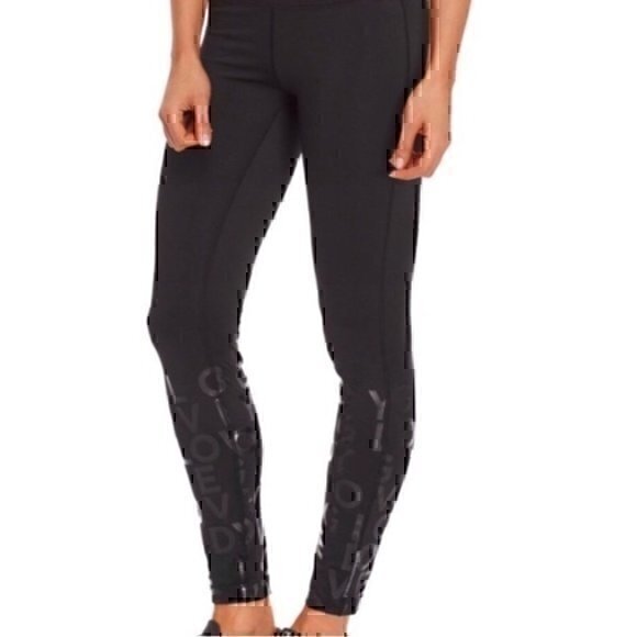 Xsmall Body Glove Athena black lined leggings NWOT - Picture 1 of 8